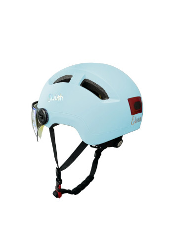 Casque citadin avec visière et éclairage - Elvish