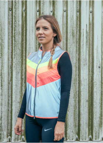 Gilet de sécurité vélo à capuche Darkflow - Gofluo