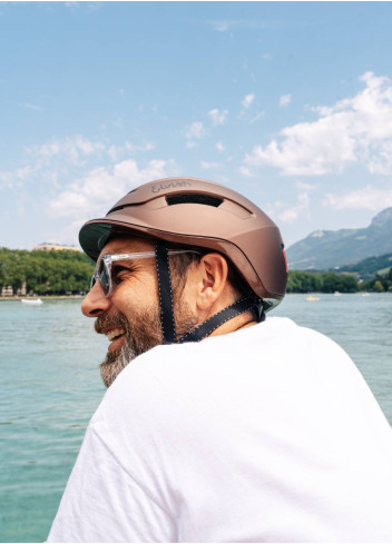 Helmet with LED and winter kit - Elvish