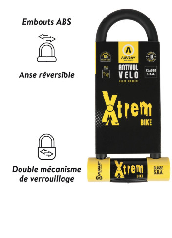 Antivol XTREM longue anse SRA - Auvray