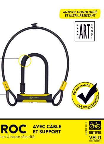 UROC cable lock ART 4* - Auvray