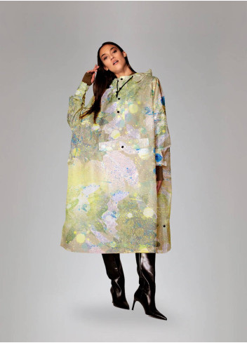 Original recycled bicycle rain poncho - Rainkiss