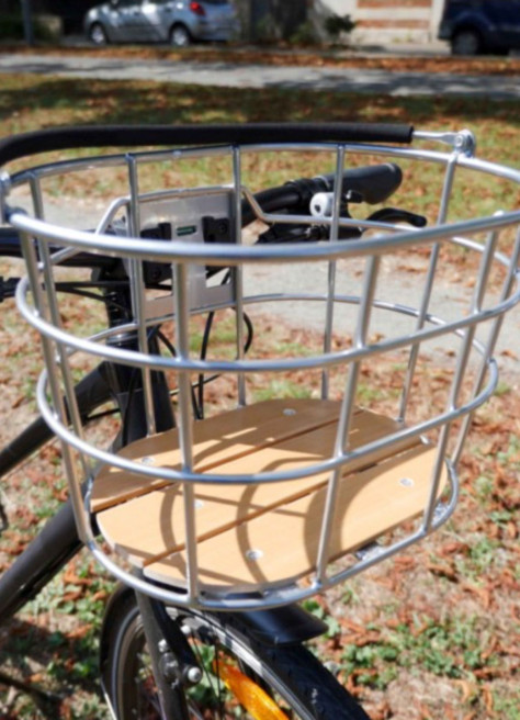 Removable front bike basket with mount - HAPO G