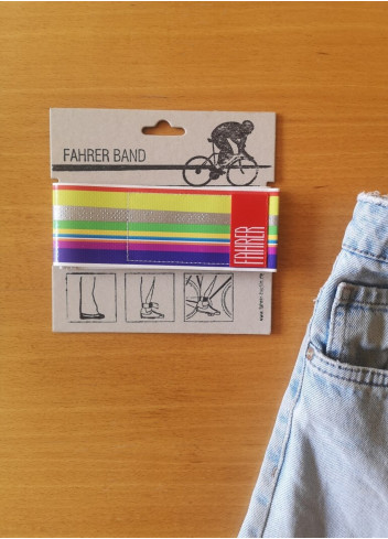 Bicycle clip made from recycled lorry tarpaulin - Fahrer Berlin