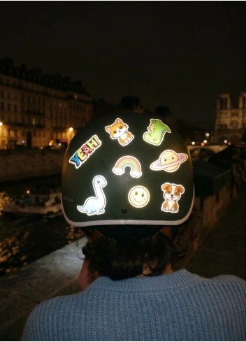 Reflective stickers - JE SUIS A VELO