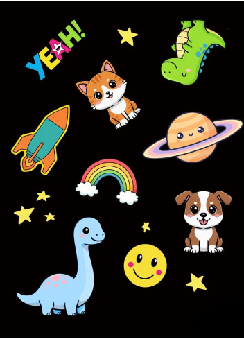 Stickers vélo réfléchissants - JSAV