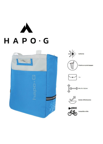 Rear isothermal bike bag - HAPO G