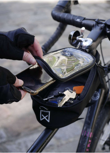 Sacoche de cadre avec pochette téléphone - Willex