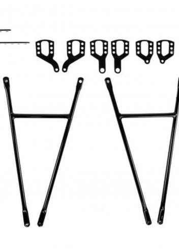 Utilitarian front pannier rack - Pelago