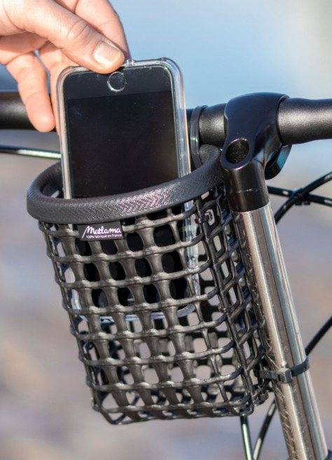 Mini panier guidon en maille - Matlama