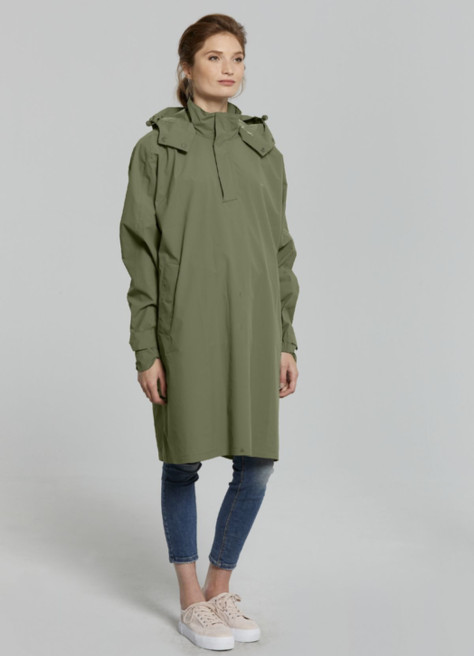 Bicycle Rain Poncho - Basil