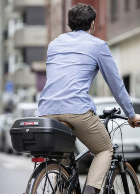 Top case avec serrure 12L ou 22L - Klickfix