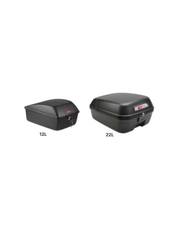 Top case avec serrure 12L ou 22L - Klickfix