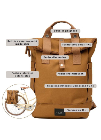 FIN DE PISTE : Sac à dos vélo porte-bagages - WGS