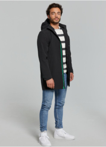 Veste parka imperméable Mosse - Basil