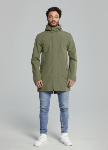 Veste parka imperméable Mosse - Basil