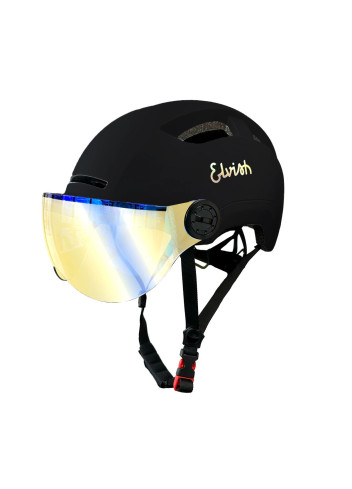 Casque citadin avec visière et éclairage - Elvish