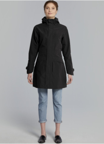 Parka imperméable femme Mosse - Basil