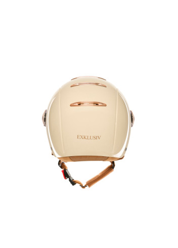 Urban helmet with visor and ear flaps - Exk