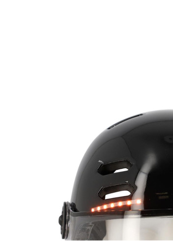 Casque urbain lumineux avec visière - Optimiz