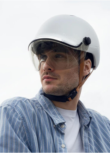 LIFE visor helmet with indicators - Overade