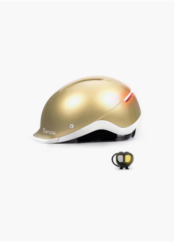 Casque vélo lumineux avec clignotants - Overade