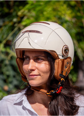 Casque urbain avec visière et cache-oreilles - Exk