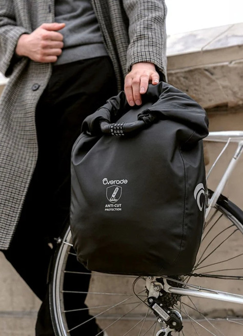 15L Bag with Built-in Anti-Theft Device - Overade