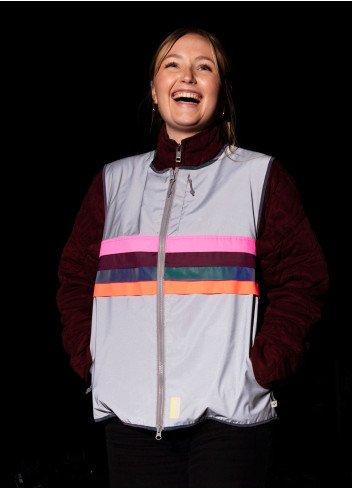 GILET REFLECHISSANT ALICE - GOFLUO - S