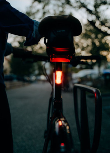 Kit éclairage avant arrière 20 lumens - Zéfal