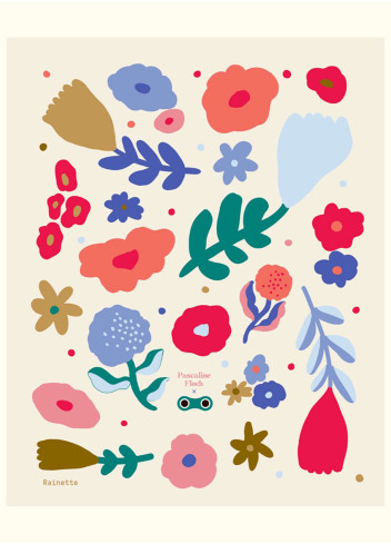 Stickers vélo réfléchissants - Rainette