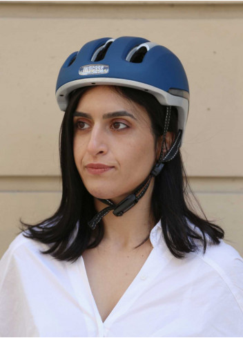 Helmet with front/rear lights - Nutcase