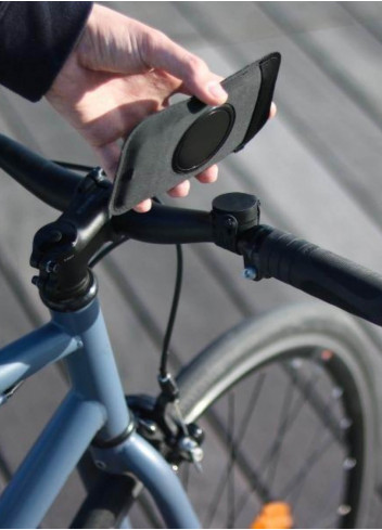Support-smartphone vélo magnétique étanche - Shapeheart