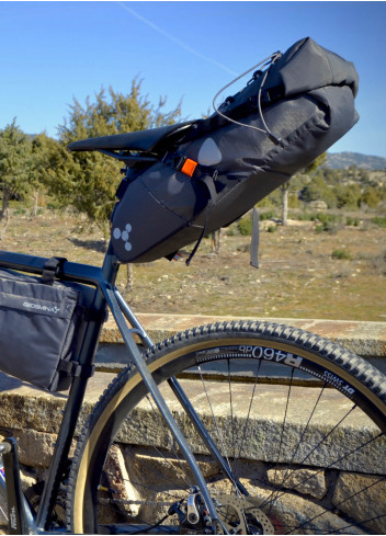 Bikepacking-Satteltasche – Geosmina