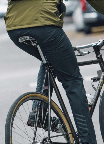 Pantalon de pluie Optimiste pour vélo - Imperméable et réfléchissant