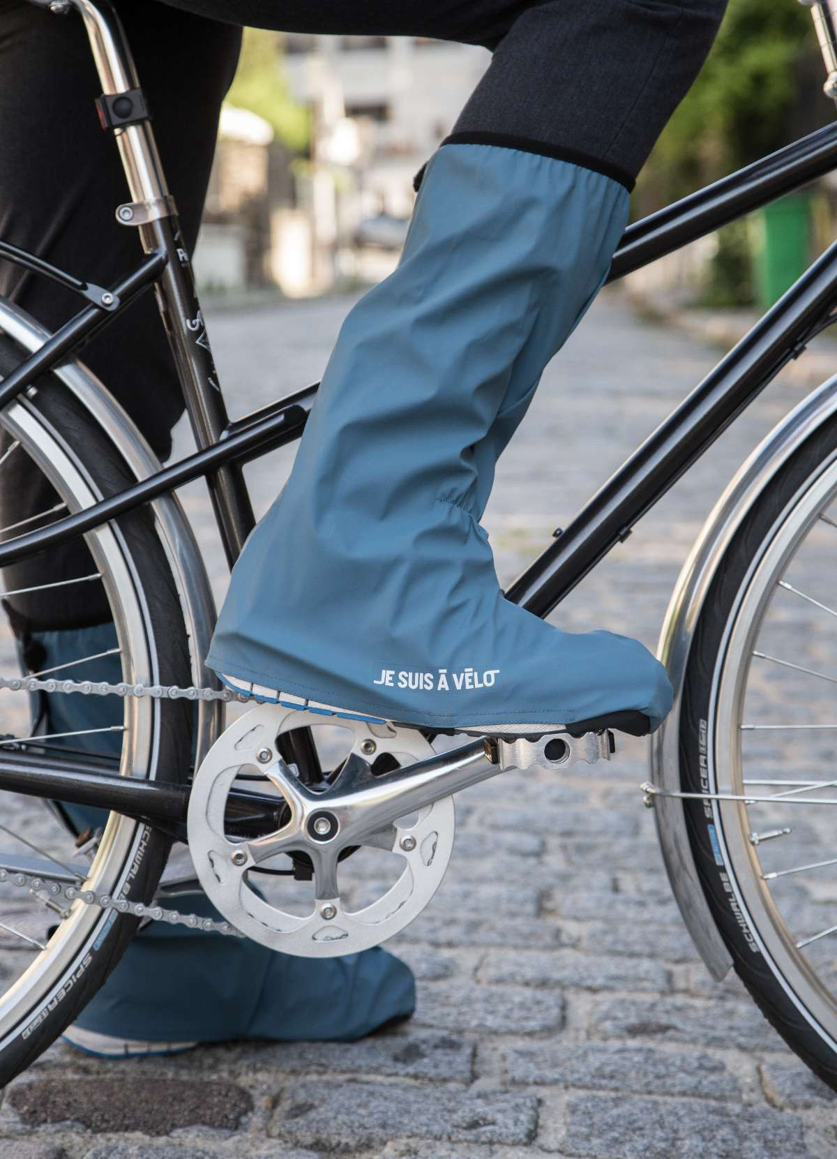Couvre-Chaussures de Vélo Cyclisme Coupe-Vent Étanche à la poussière Résistant à lusure Surchaussures de Sport Unisexe Lycra Shoe Covers
