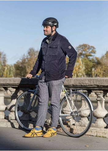 Casque vélo Hyban 2.0 visière et LED - Abus
