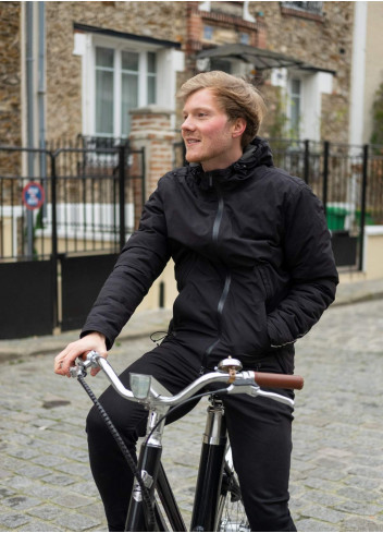 Winter cycling jacket with leg cover - Tucano Urbano