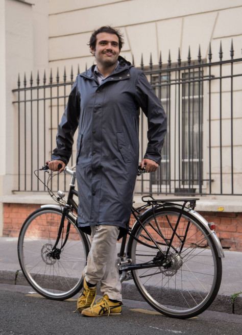Parka pluie longue vélo - Original Maium