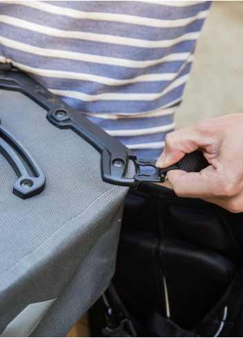 Convertisseur sacoches vélo Back Roller en sac-à-dos - Ortlieb