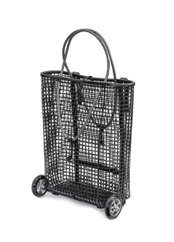 Recycled bicycle luggage trolley - Matlama