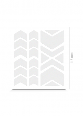 Reflective chevron bike stickers - Reflective Berlin