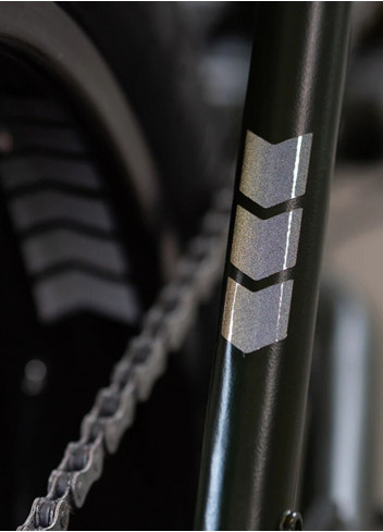 Reflective chevron bike stickers - Reflective Berlin