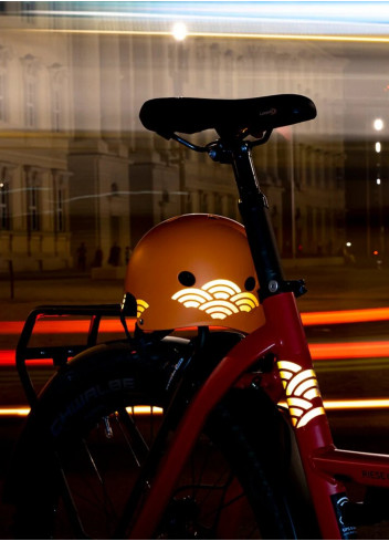 Stickers vélo réfléchissants soleil - Reflective Berlin