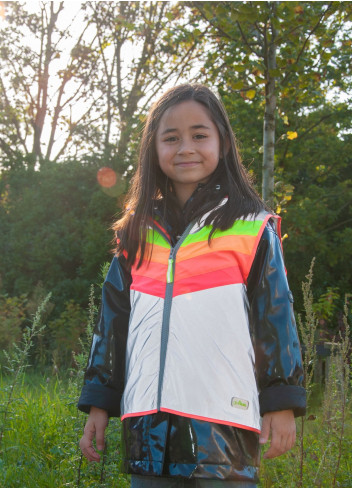 Darkflow reflective jacket for children - Gofluo