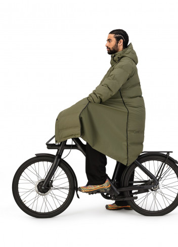 Long cycling jacket with leg cover - Maium Amsterdam