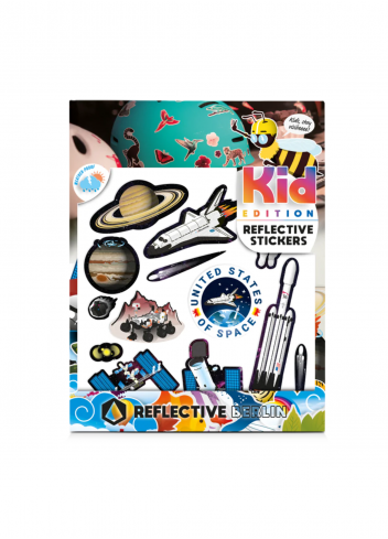 Fun reflective bike stickers - Reflective Berlin