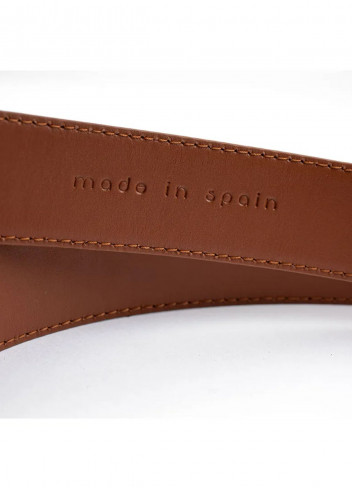 Ceinture en cuir à motifs vélos - Kazartt