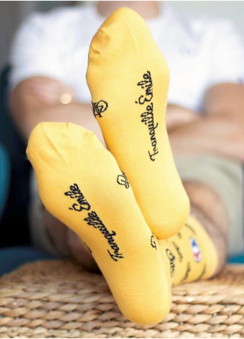 Bicycle socks made in France - Tranquille Émile