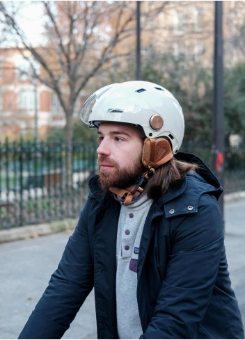 Cadence bicycle helmet with visor - Marko